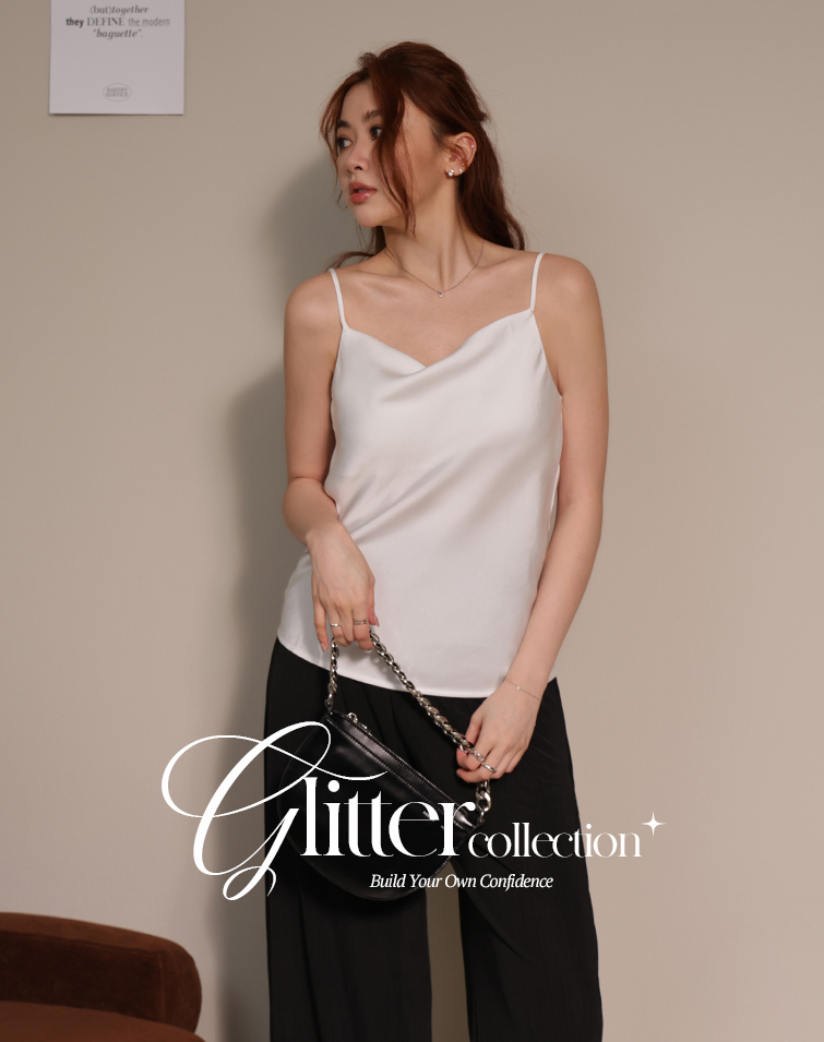 SILKY SATIN SPAGHETTI STRAP CAMISOLE