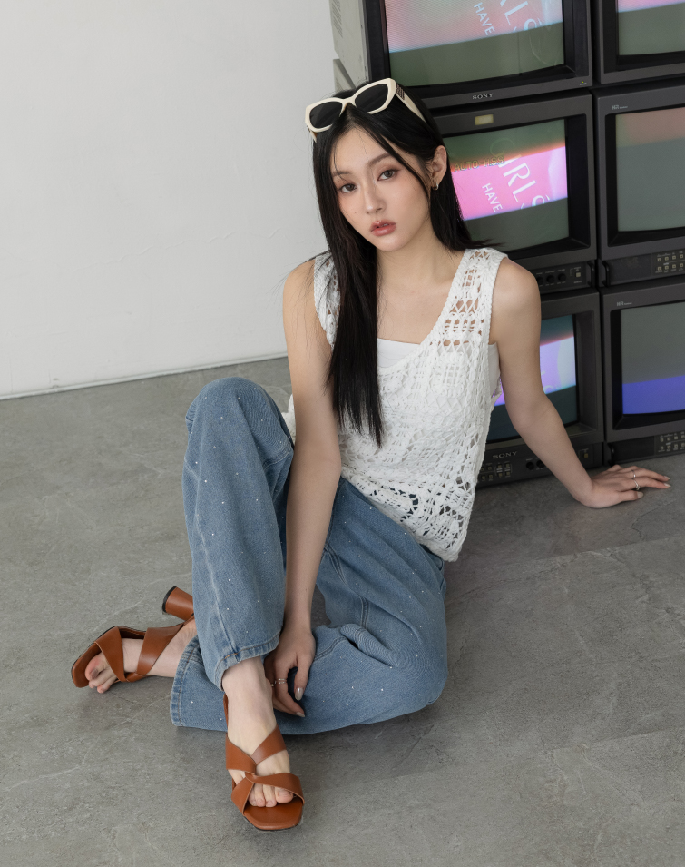 FOREST JACQUARD TWO-PIECE TANK