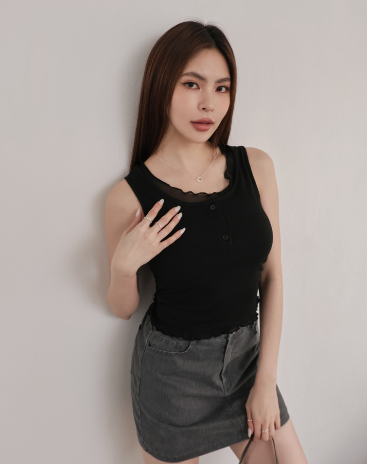 MIT SOFT HALF-BUTTON TANK