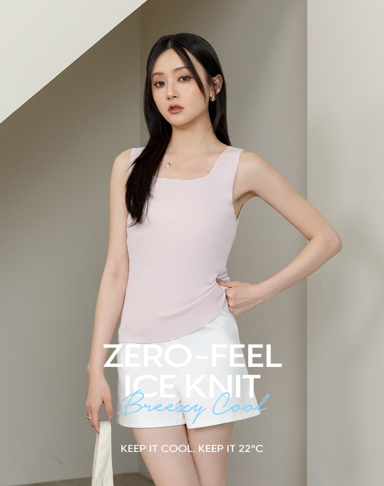 COOLING SQUARE-NECK TANK