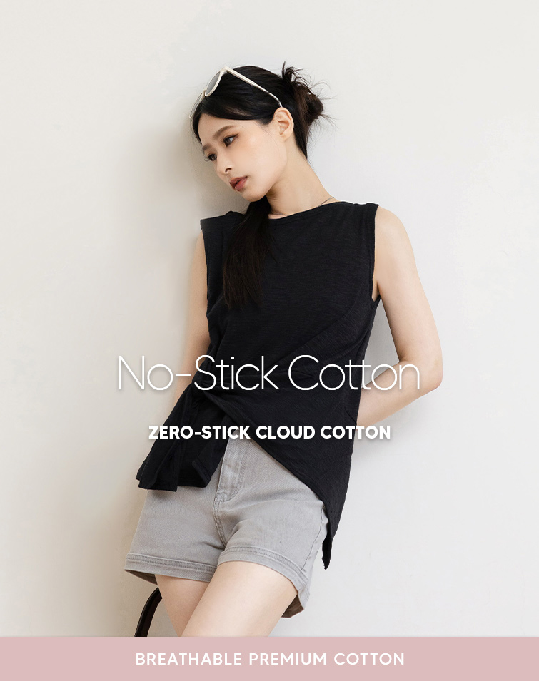 MIT AIRY CLOUD DRAPED TOP