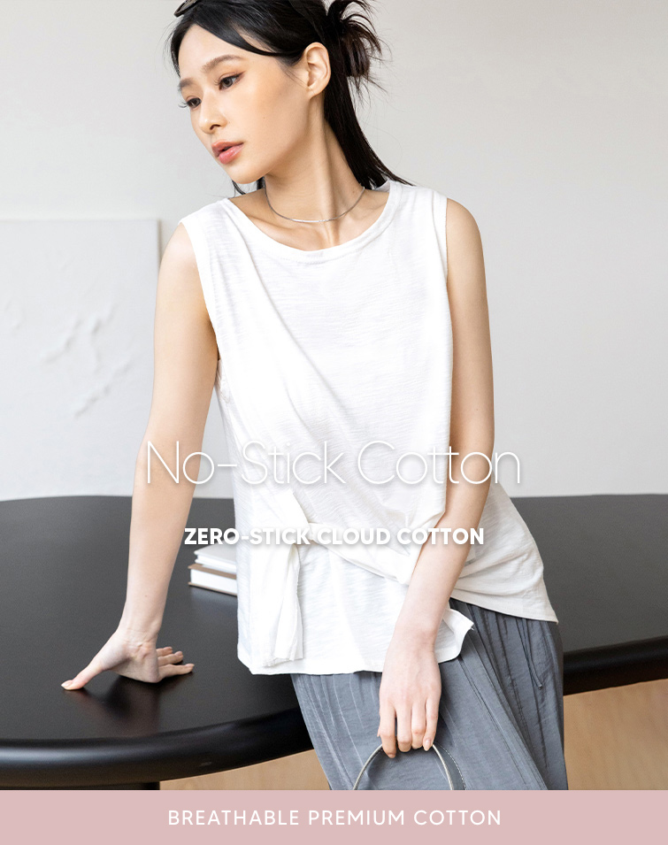 MIT AIRY CLOUD DRAPED TOP