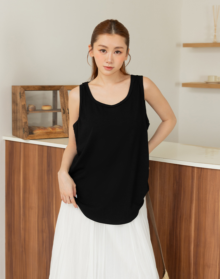 SOFT CREW-NECK TANK