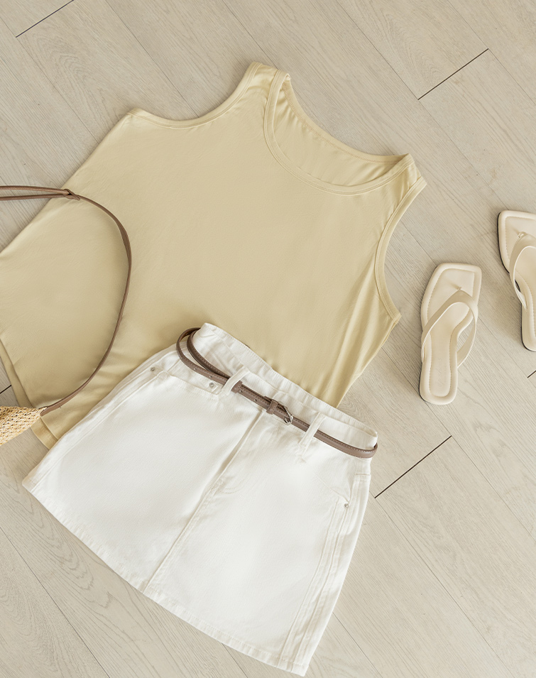 SOFT CREW-NECK TANK