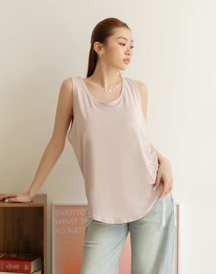 SOFT CREW-NECK TANK