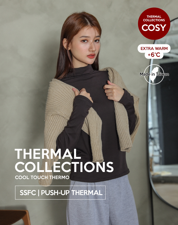 MIT TURTLENECK THERMAL TOP