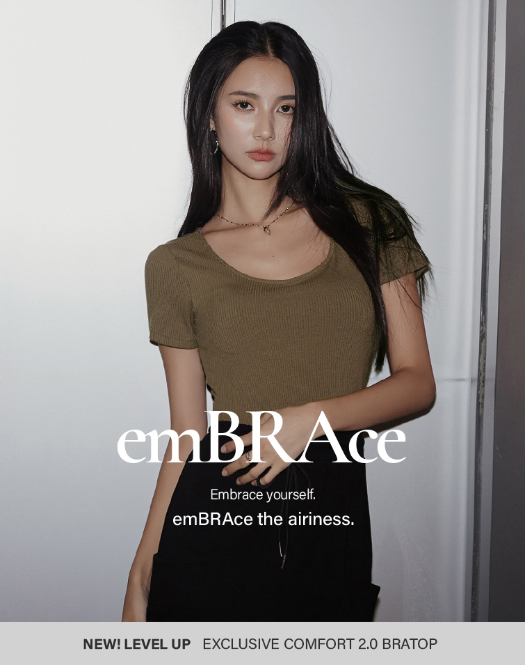 emBRAce ROUND COLLAR PADDED TEE