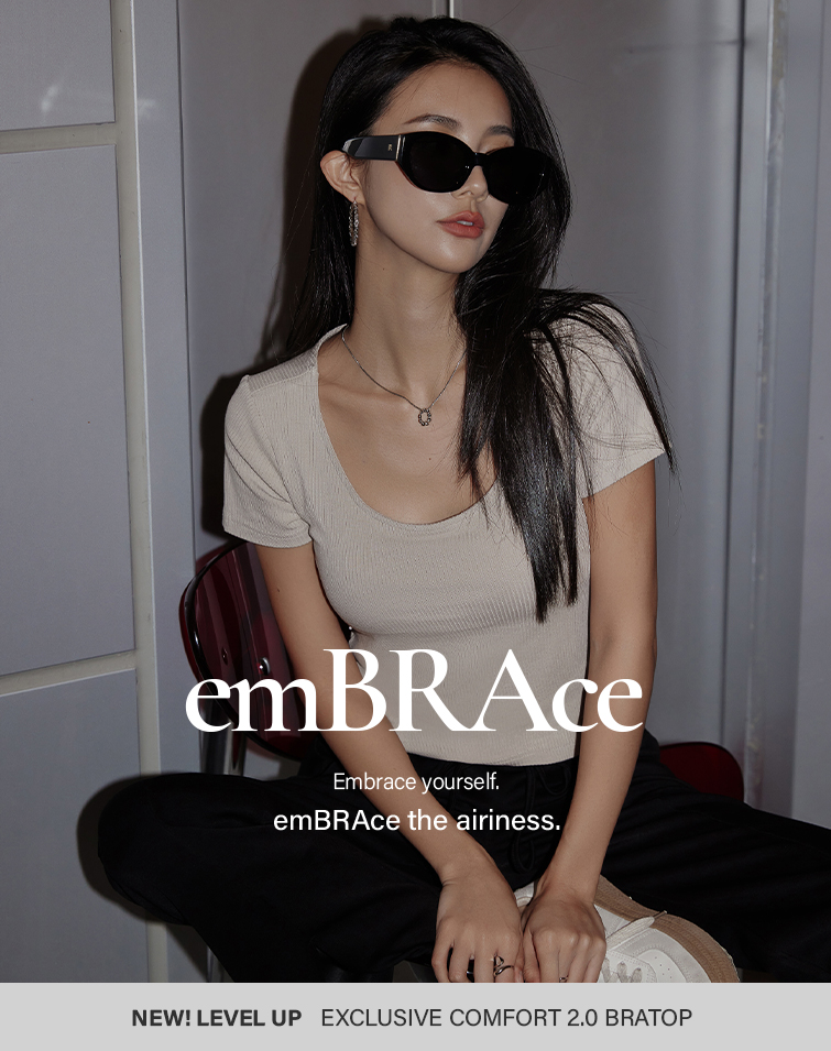 emBRAce ROUND COLLAR PADDED TEE