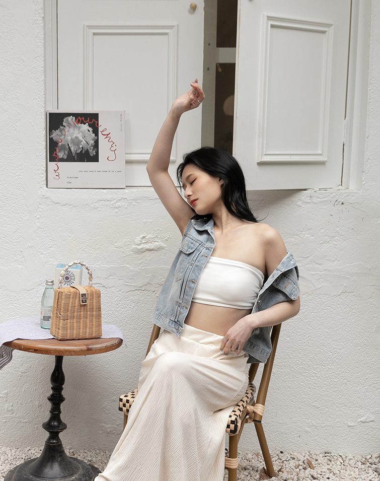 SOFT BANDEAU BRA TOP