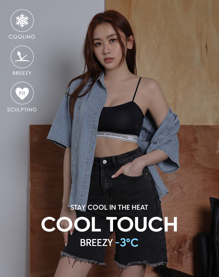 WAIST-CINCHING STYLE BRA TOP