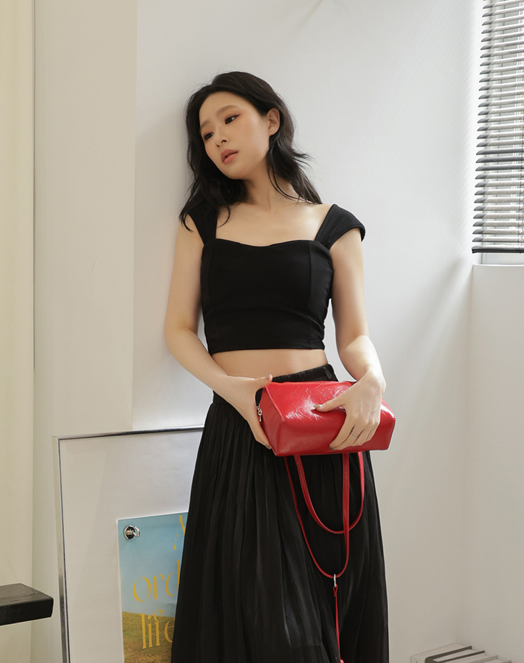 ELEGANT  COMFY RIBBED BRA TOP