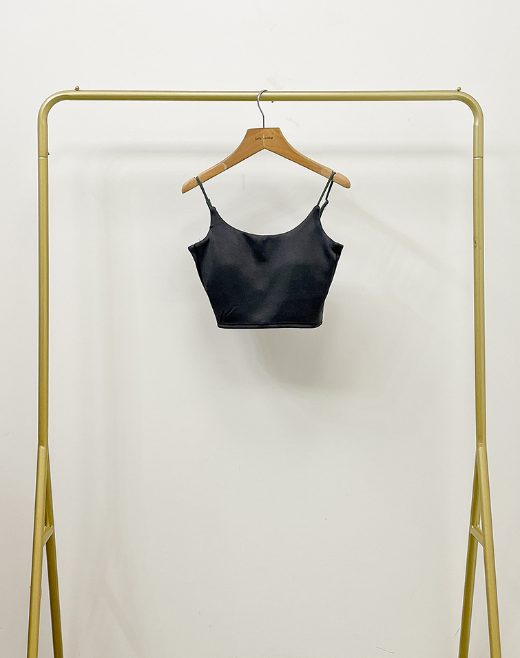 FASHIONABLE MINIMALIST SPAGHETTI STRAP BRA TOP