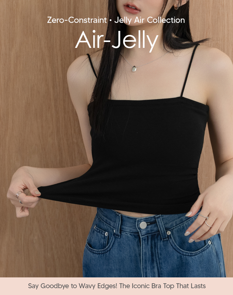 FREEDOM FIT JELLY-LIKE SPAGHETTI STRAP BRA TOP