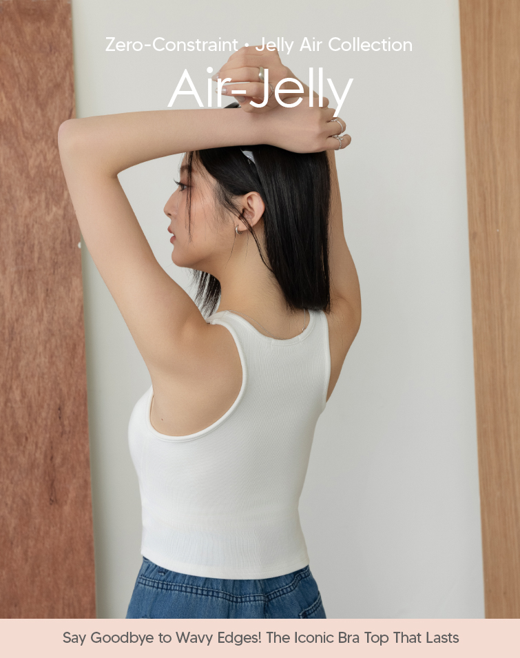 NO-RESTRICTION JALLY CUT-SHOULDER BRA TOP
