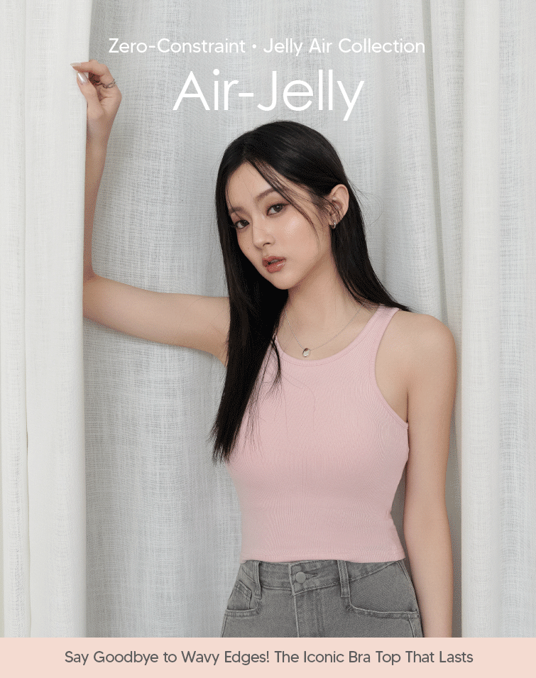 NO-RESTRICTION JALLY CUT-SHOULDER BRA TOP