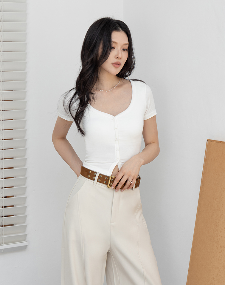SOFT RIBBED BRA TOP