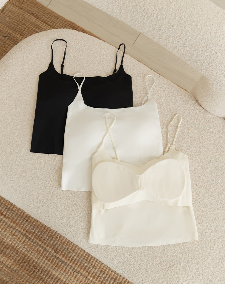 COOLING STRETCH CAMI BRA TOP