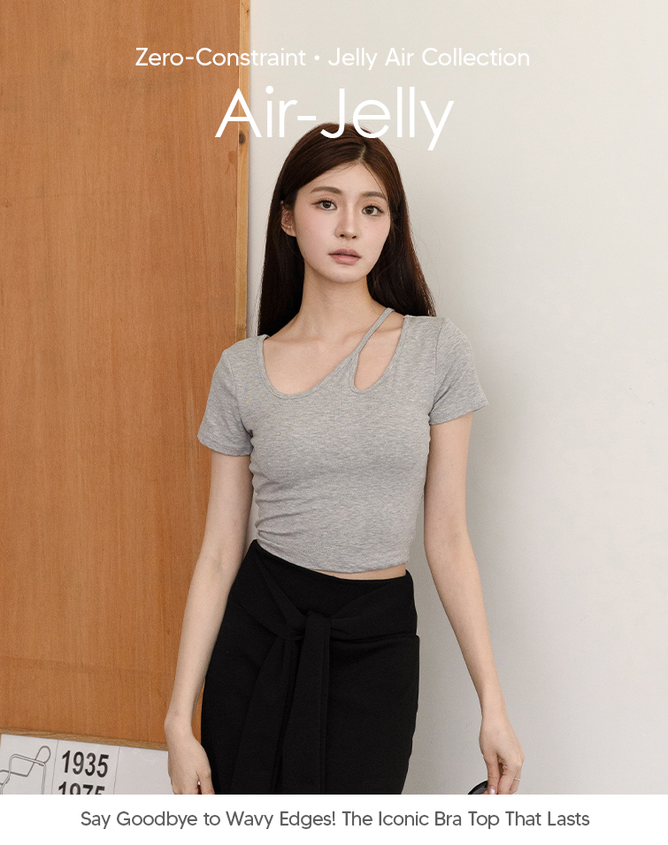 STRETCH CUTOUT BRA TOP