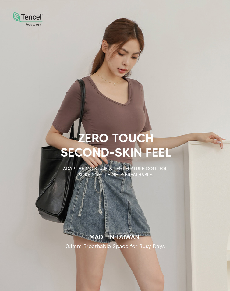 MIT NUDE-TOUCH CREWNECK BRA TOP