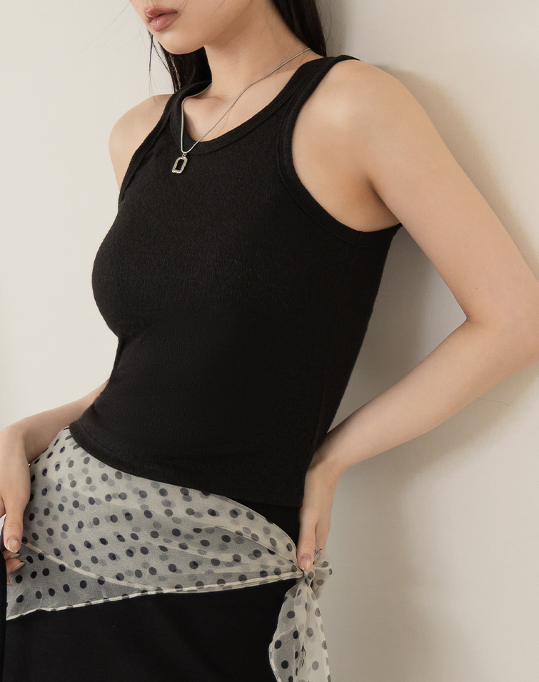 SOFT-TOUCH HALTER BRA TOP