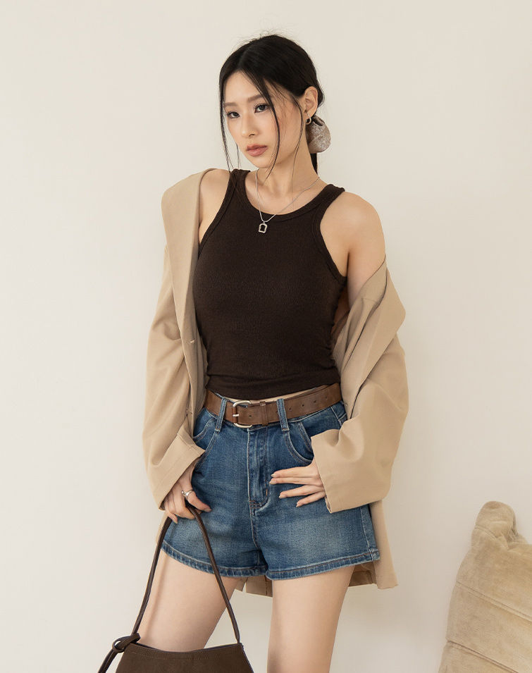 SOFT-TOUCH HALTER BRA TOP