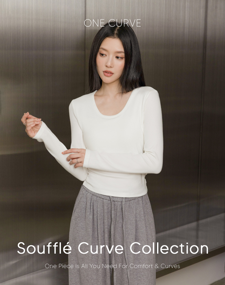SOUFFLE CREWNECK BRA TOP