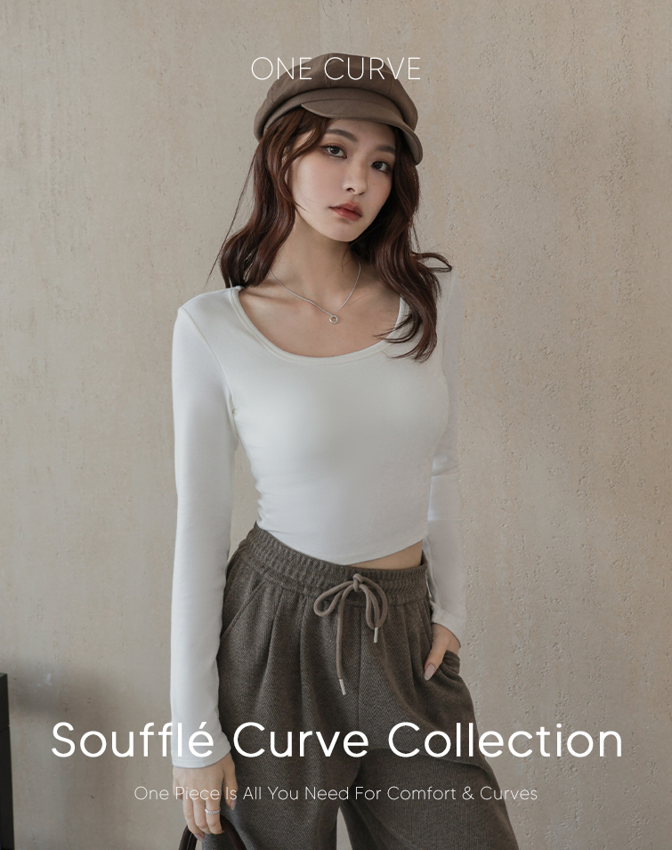 SOUFFLE SQUARE-NECK BRA TOP