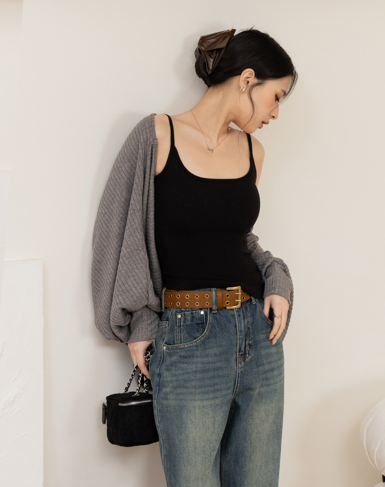 Soft Stretch Double-Sided BRA TOP