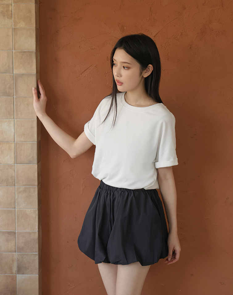 ULTRA-STRETCH SLUB COTTON T-SHIRT