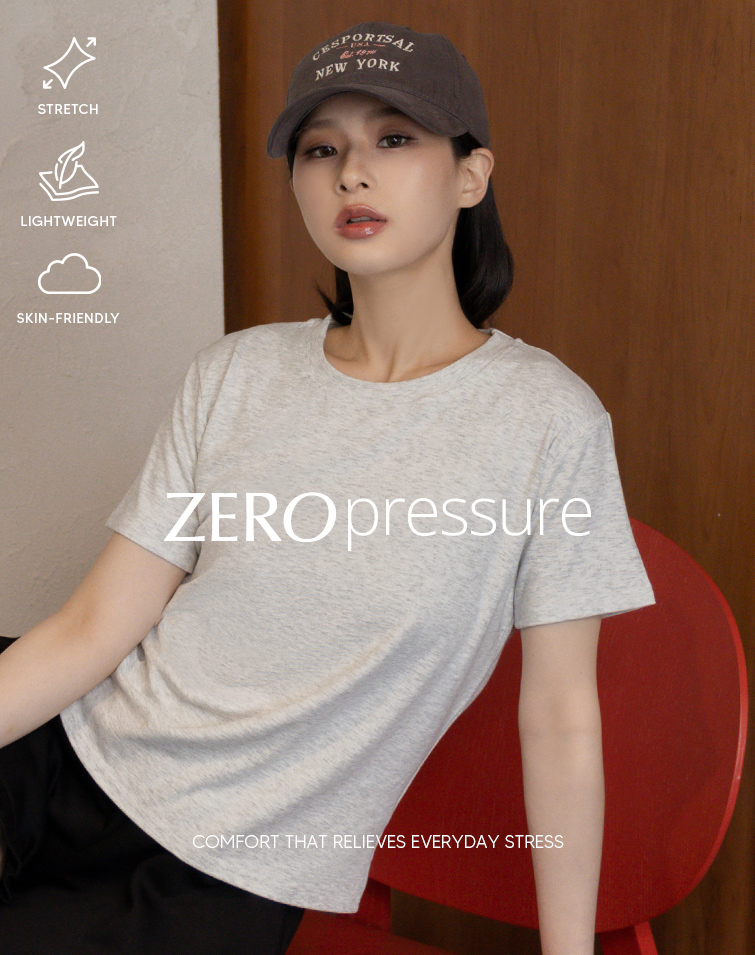 SOFT-FEEL CREW-NECK TEE