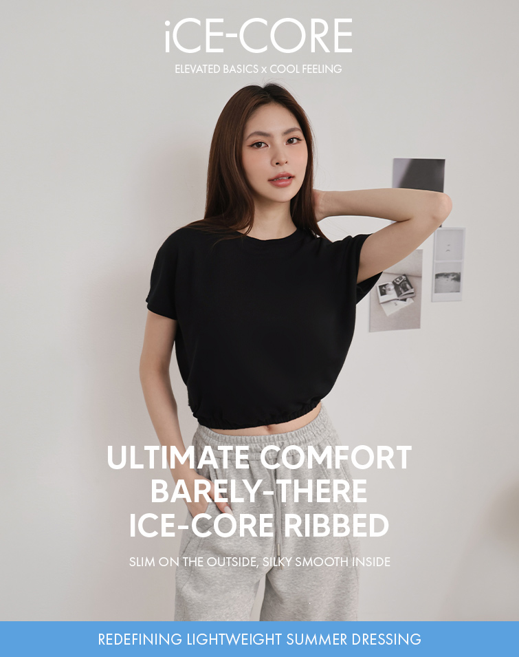 MIT CREW RIB T-SHIRT