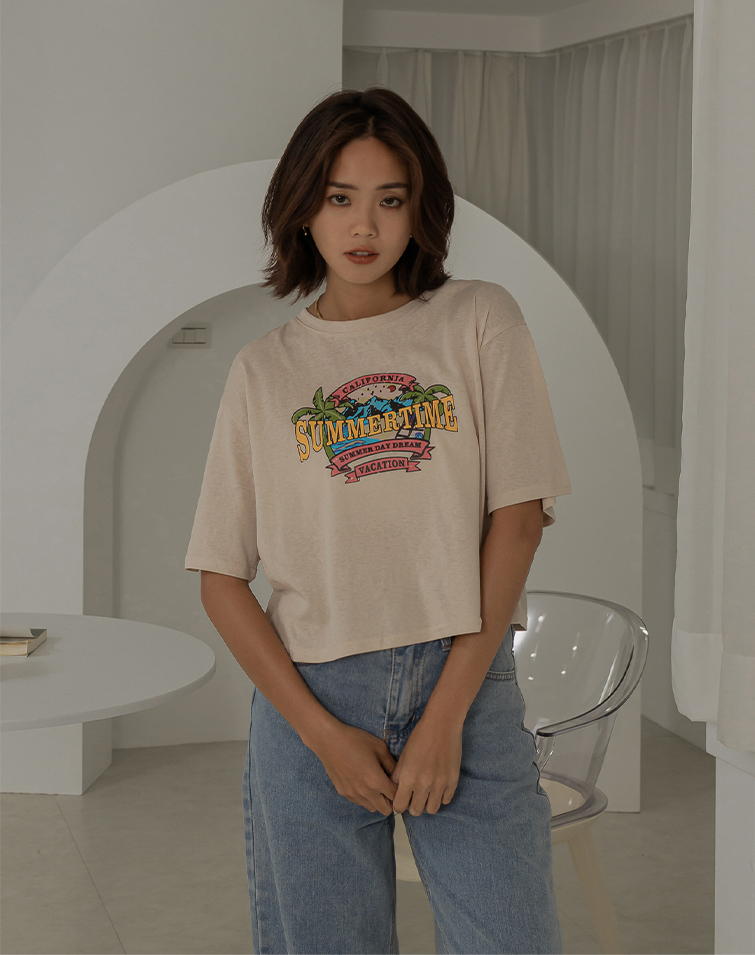SUMMER TIME GRAPHIC TEE