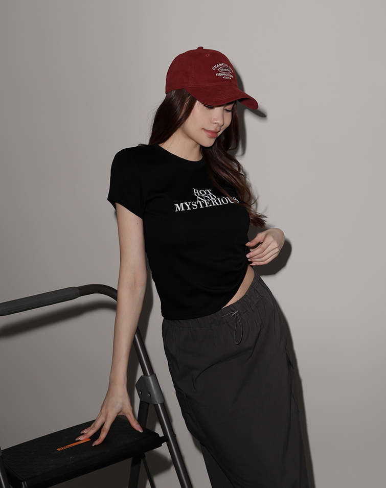 CONTRAST LETTER PRINT BASIC TOP