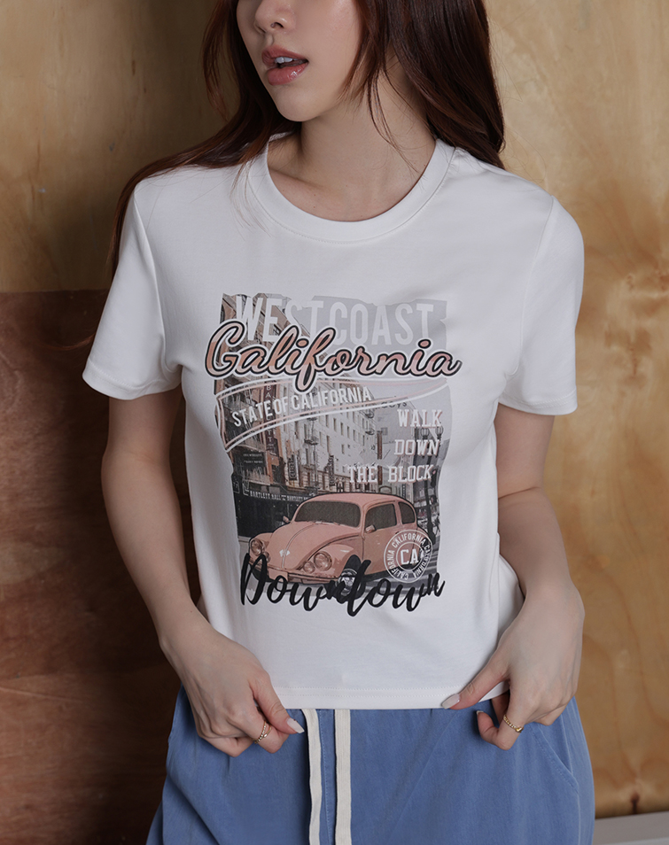 CLASSIC RETRO STYLE COUPE T-SHIRT