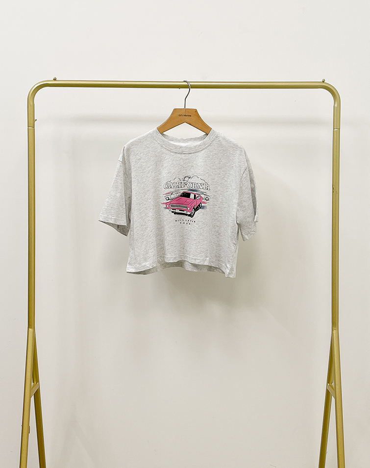 WHIMSICAL CAR SHORT SLEEVE TEE