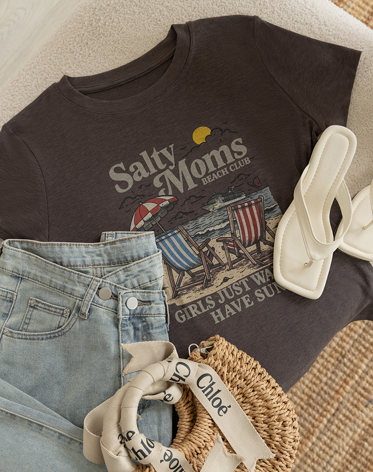 BEACH GRAPHIC TEE