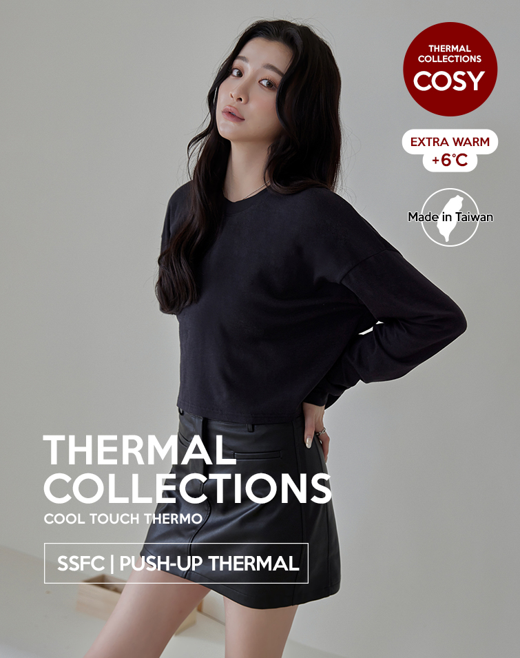 BASIC ROUND COLLAR BASIC THERMAL TOP