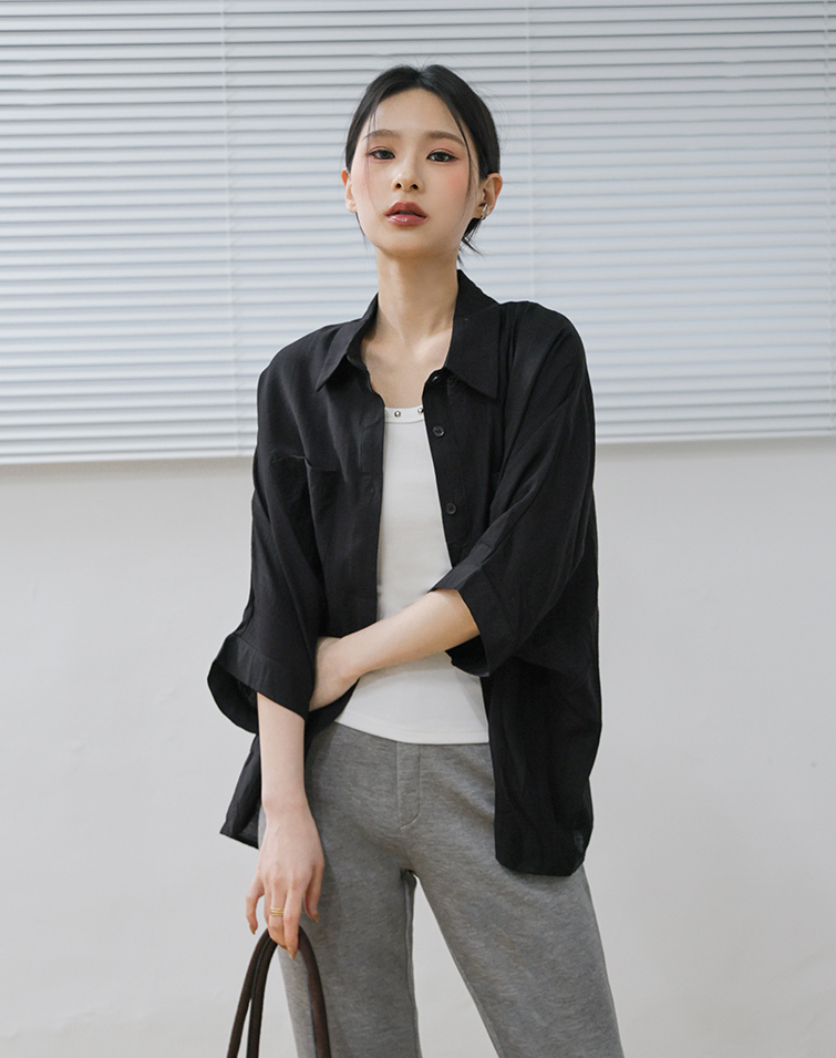 AIRY BAMBOO BIKER SHIRT