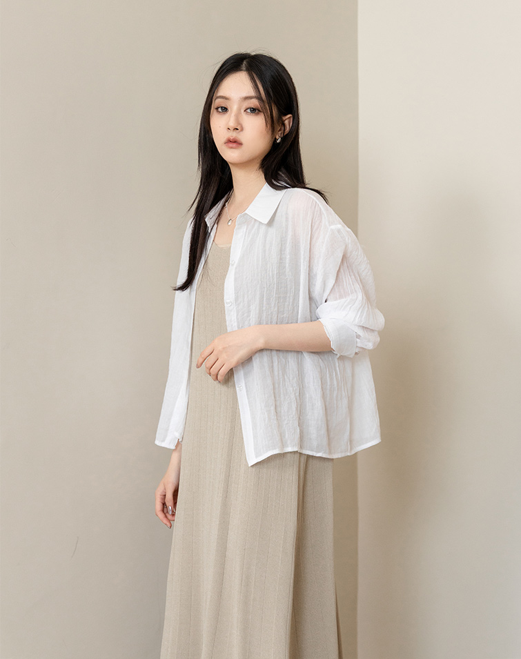 DOPAMINE SHEER L/S SHIRT