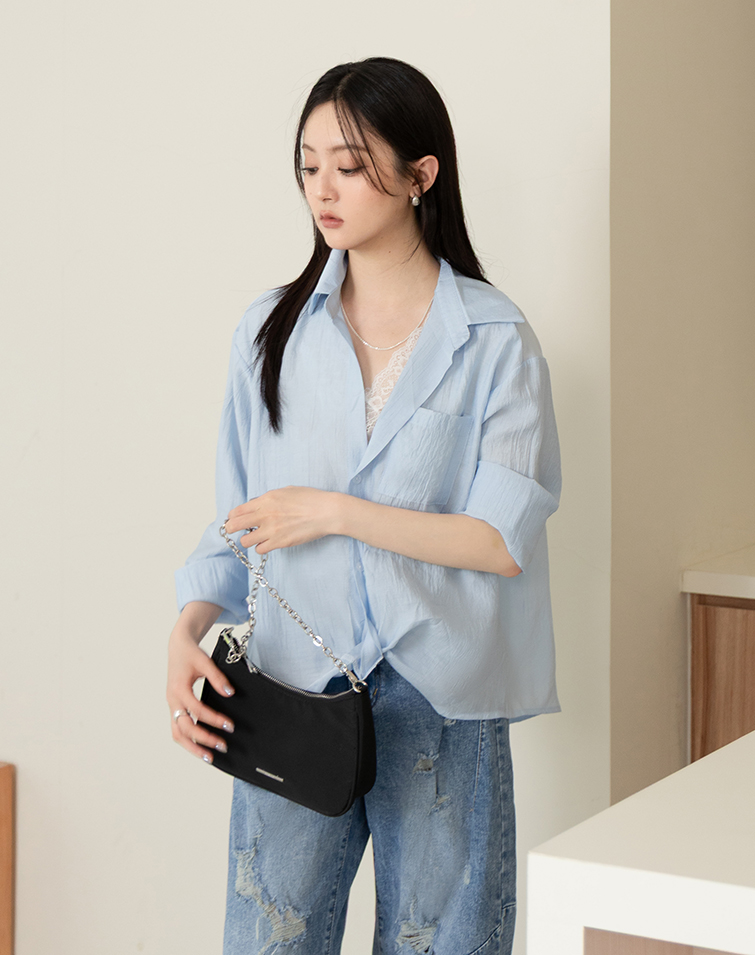 ROMANTIC LACE 2-PIECE SHIRT
