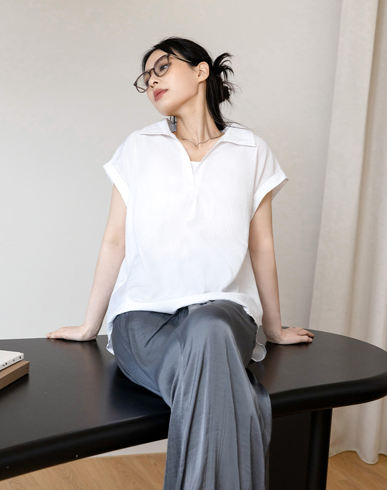 SOLID LAYERED PADDED SHIRT
