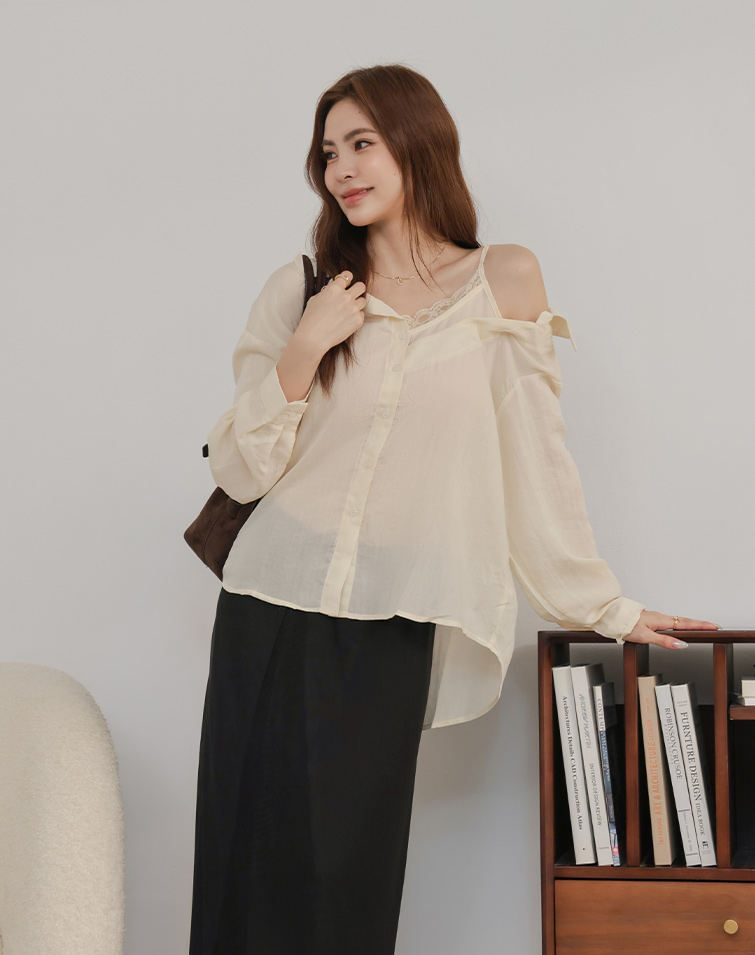 LIGHTWEIGHT COLLARED SHIRT