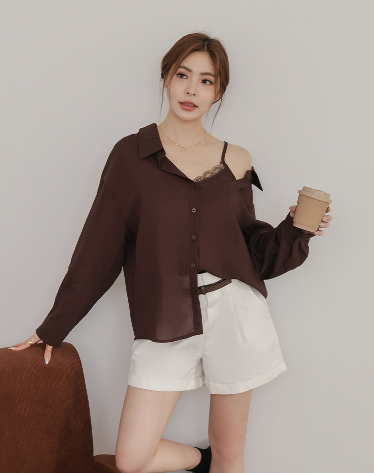 LIGHTWEIGHT COLLARED SHIRT