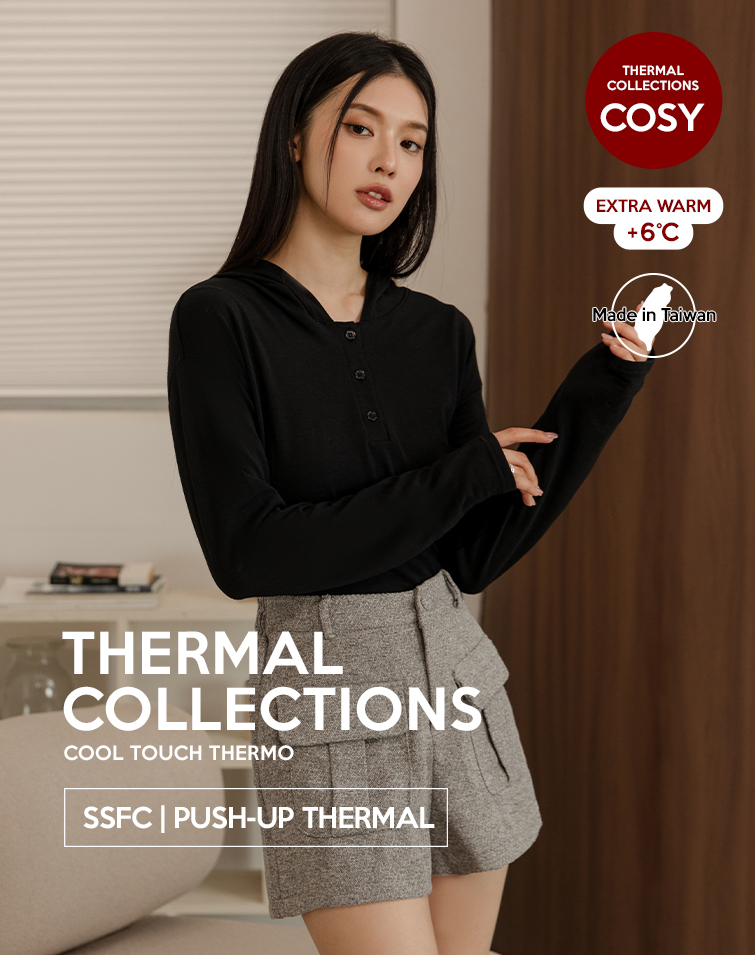 MIT HOODED THERMAL TOP