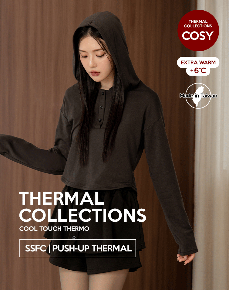 MIT HOODED THERMAL TOP