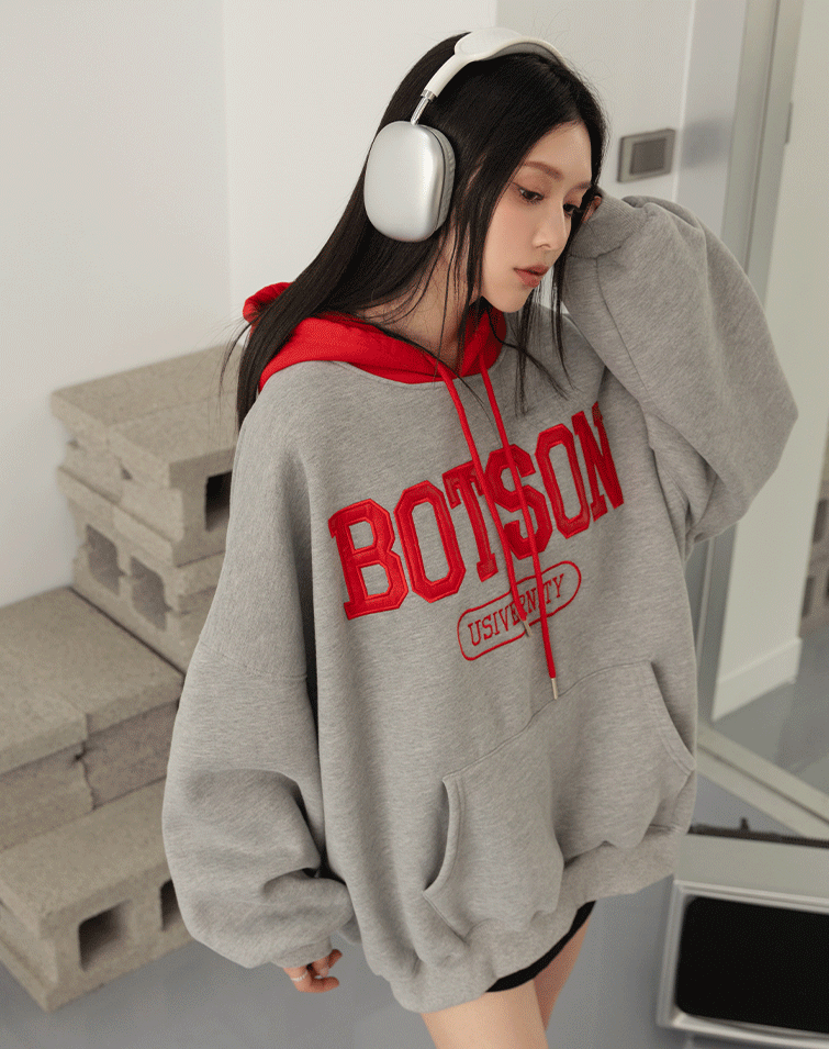 TRENDY COLORBLOCK FLEECE HOODIE