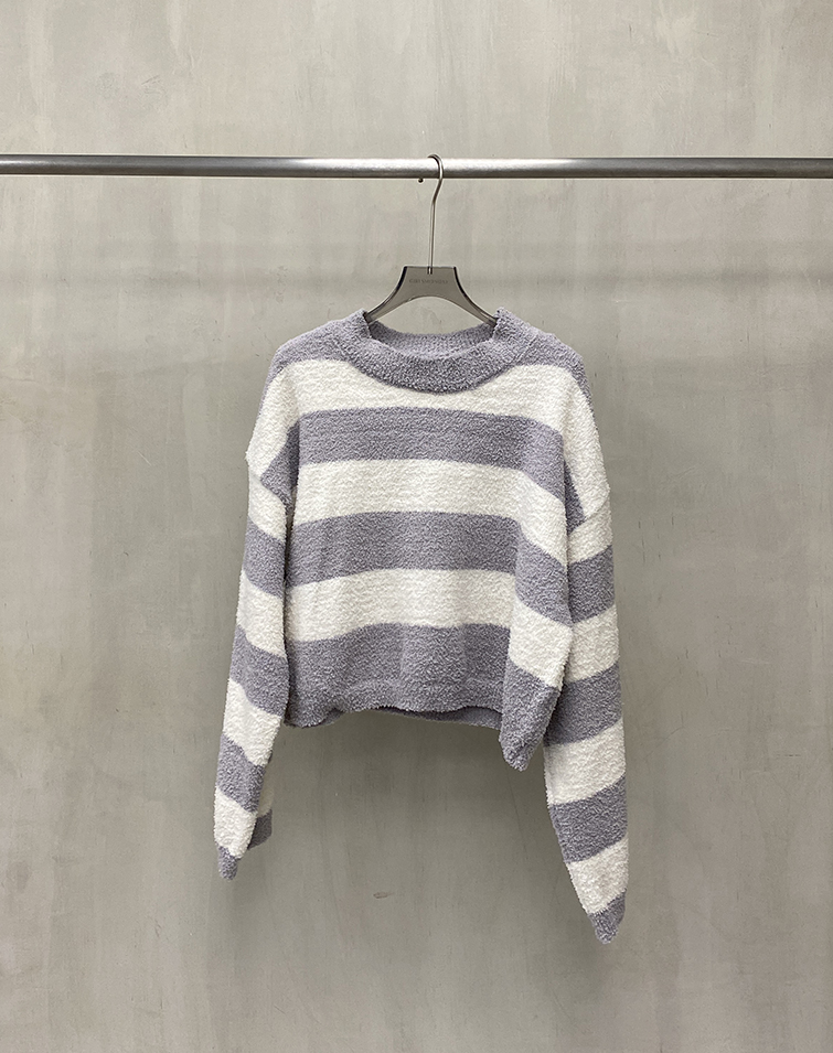 MODERN COLORBLOCK STRIPED SWEATER