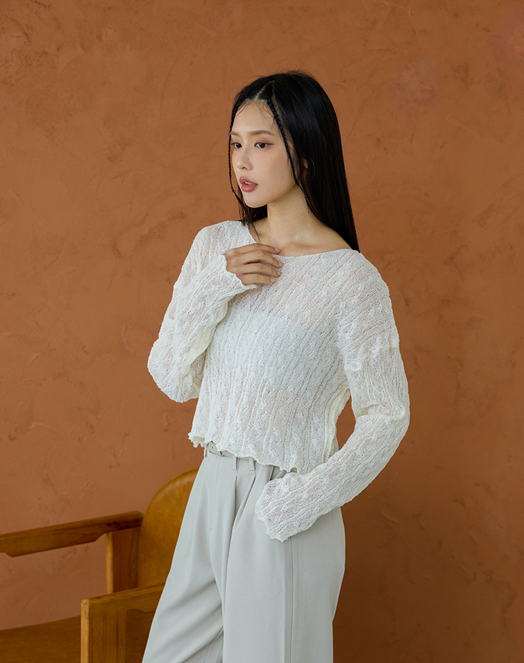 TWISTED CABLE KNIT TANK TOP