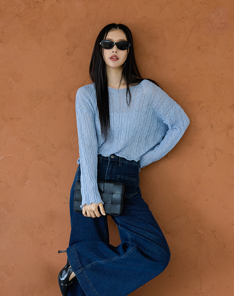 TWISTED CABLE KNIT TANK TOP
