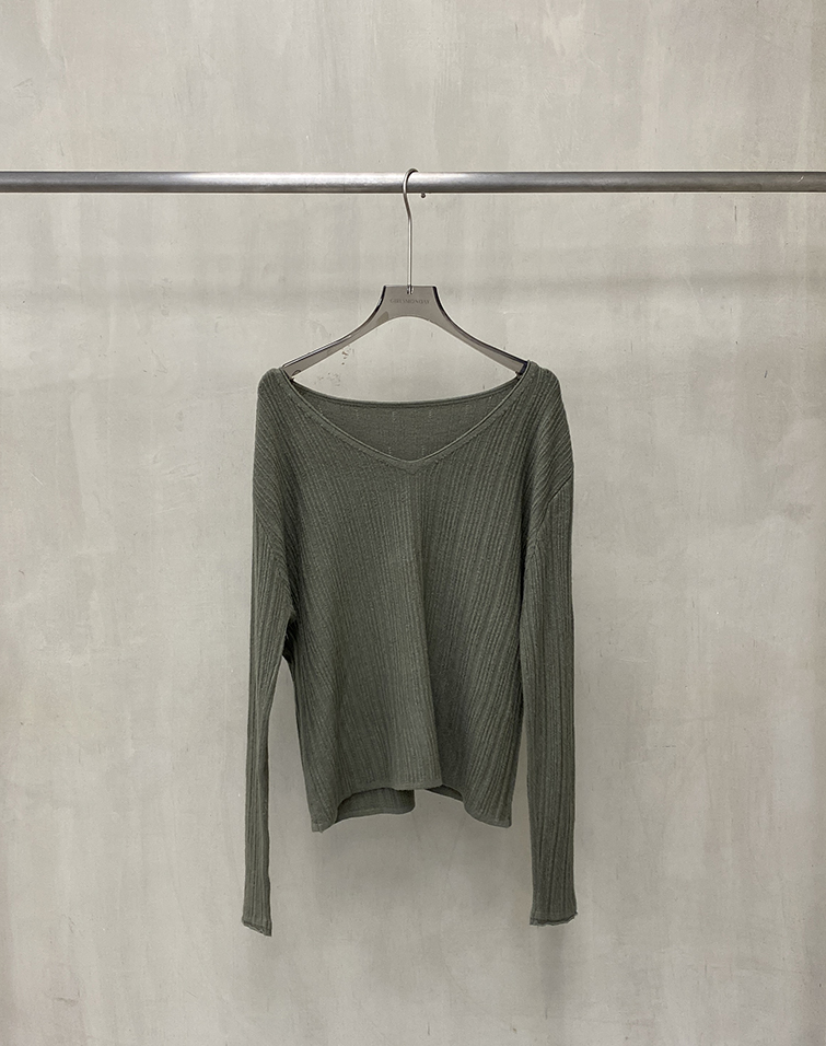 SOFT MIST RIBBED SOLID TOP